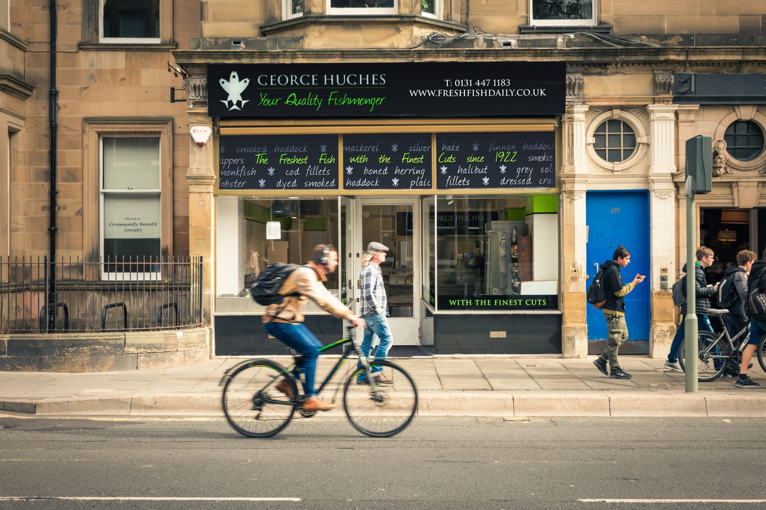 George Hughes, Edinburgh